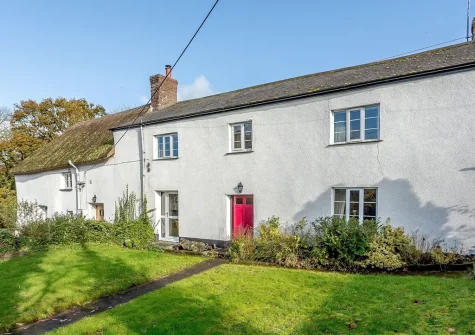 Outside Fursdon Farmhouse, Iddesleigh