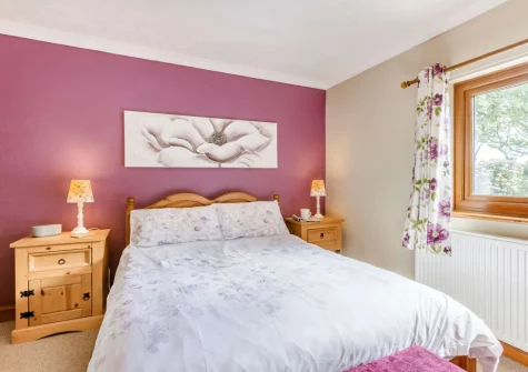 Bedroom #1 at Gallantry Bower, Higher Clovelly