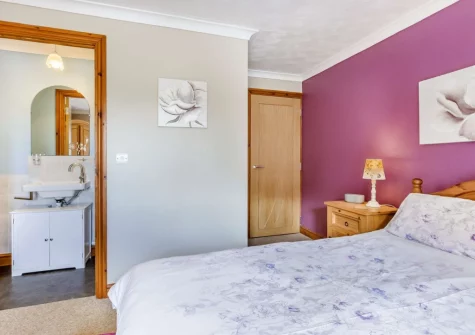 Bedroom #1 at Gallantry Bower, Higher Clovelly