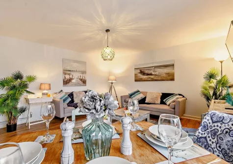 The dining area at Galleons Rest, Charlestown