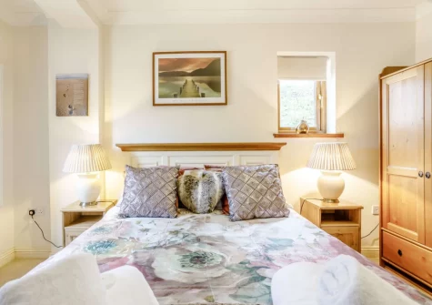 Bedroom #1 at Garden House, Bude