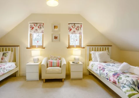 Bedroom #3 at Garden House, Bude