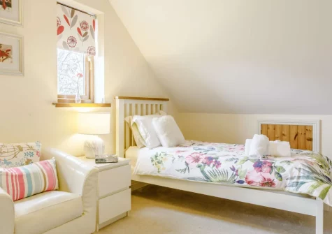 Bedroom #3 at Garden House, Bude