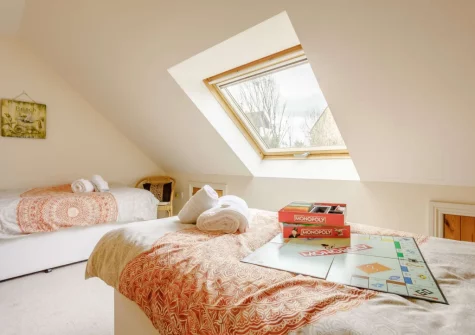 Bedroom #4 at Garden House, Bude