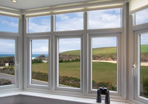 The view from the living area at Garendon, Trevone