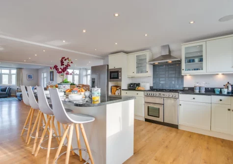 The kitchen at Garendon, Trevone