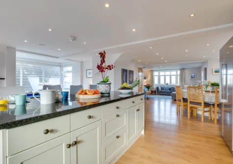 The kitchen at Garendon, Trevone