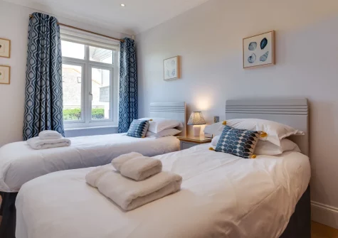 Bedroom #3 at Garendon, Trevone