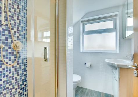 The ground floor shower room at Garendon, Trevone