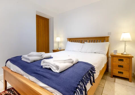 Bedroom #2 at Gartree Cottage, Polruan