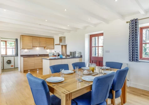 The kitchen & dining area at Geevor, Germoe
