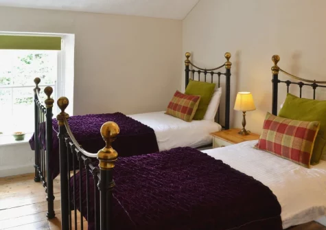 Bedroom #2 at Gewans Farm Cottage, Tregorrick