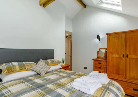 Bedroom #1 at Gidcott Cottage, Gidcott