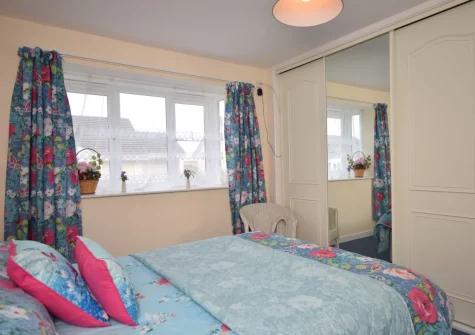 Bedroom #1 at Gifford Close Bungalow, Hartland