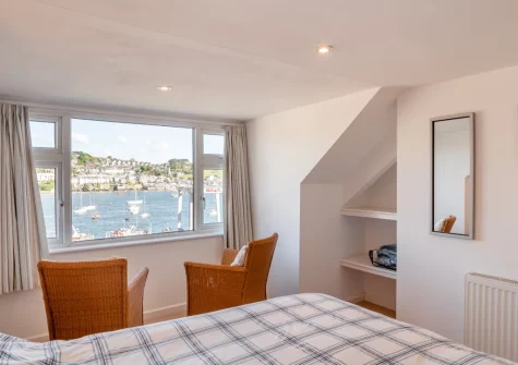 Bedroom #2 at Glanmor North, Polruan