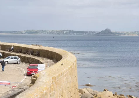 The view from the living room at Glas Mor, Mousehole