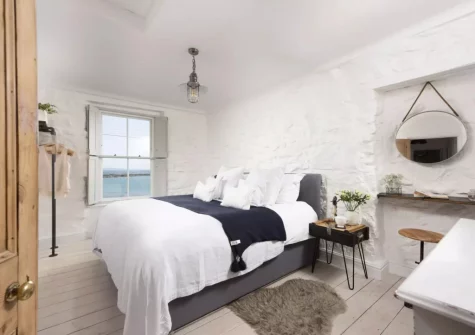 Bedroom #1 at Glas Mor, Mousehole