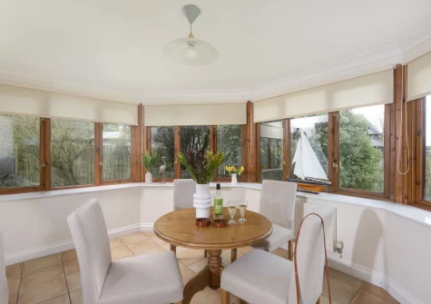 The conservatory at Godolphin at Roserrow, Polzeath