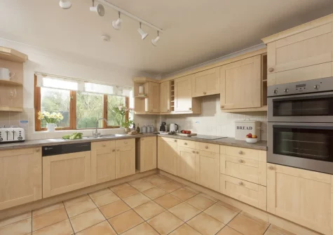The kitchen at Godolphin at Roserrow, Polzeath