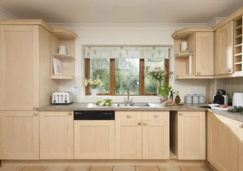 The kitchen at Godolphin at Roserrow, Polzeath