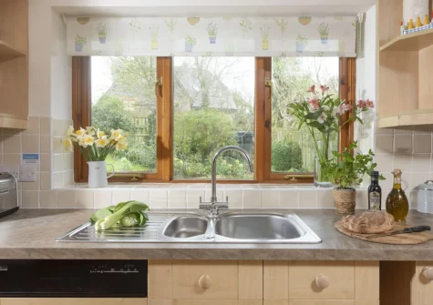 The kitchen at Godolphin at Roserrow, Polzeath