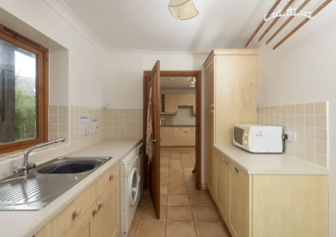 The utility room at Godolphin at Roserrow, Polzeath