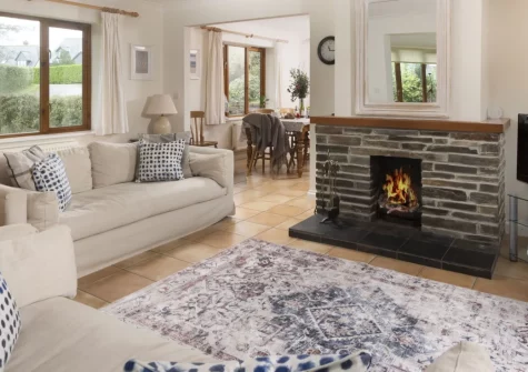Godolphin at Roserrow, Polzeath, is a wonderful four-bedroom house blending countryside calm with coastal charm, moments from Polzeath Beach. Enjoy an open fire, sunny garden and dog-friendly comfort, perfect for memorable family holidays by the sea.