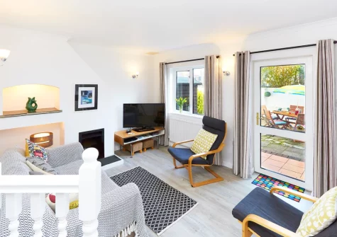 The living room at Godrevy Watch, Carbis Bay