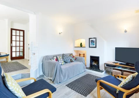 The living room at Godrevy Watch, Carbis Bay