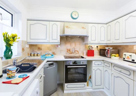 The kitchen at Godrevy Watch, Carbis Bay