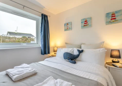 Bedroom #1 at Gone To The Beach at Brixham Holiday Park, Brixham