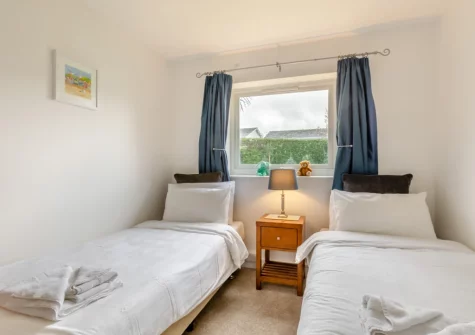 Bedroom #2 at Gone To The Beach at Brixham Holiday Park, Brixham