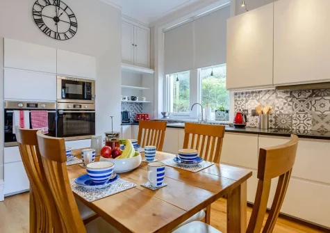 The kitchen at Goodamoor, Bideford