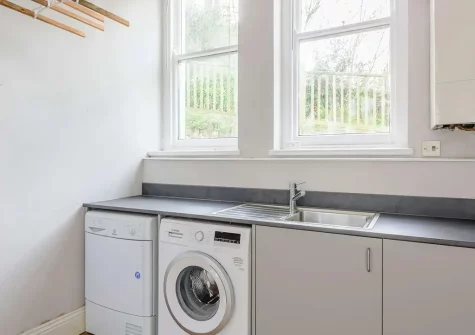 The utility room at Goodamoor, Bideford