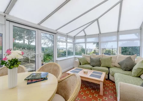 The conservatory at Goodamoor, Bideford