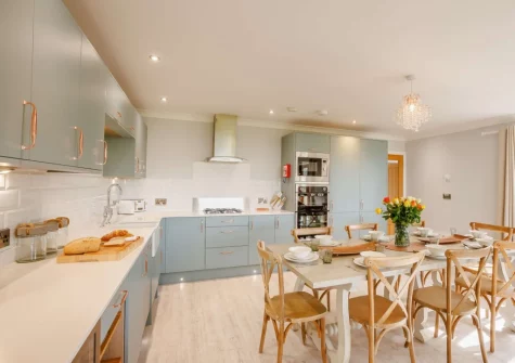 The kitchen at Gorgeous Cottage, Westward Ho!