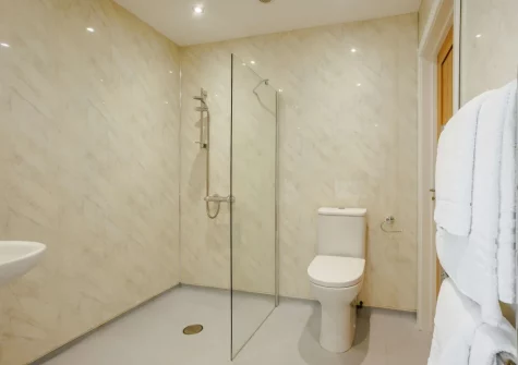 Bedroom #3 wet room at Gorgeous Cottage, Westward Ho!