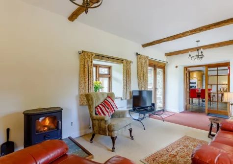 The second living room at Gracious Ford Farm, Oakford