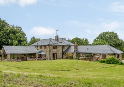 The garden at Gracious Ford Farm, Oakford