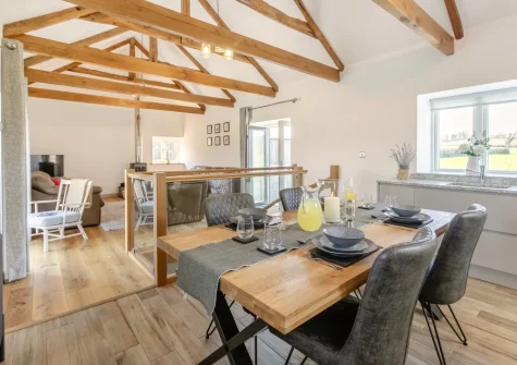 The dining area at Grampys Barn, Bray Shop
