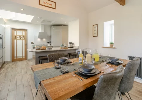 The dining area at Grampys Barn, Bray Shop