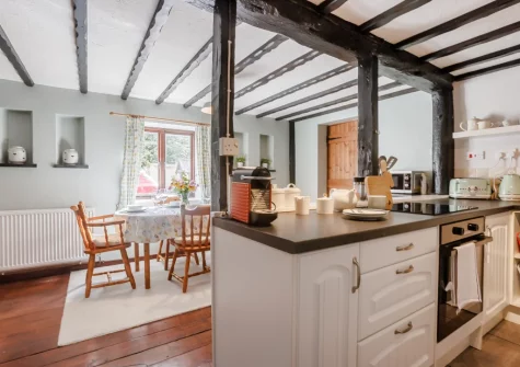 The kitchen & dining area at Granary Cottage, Swimbridge