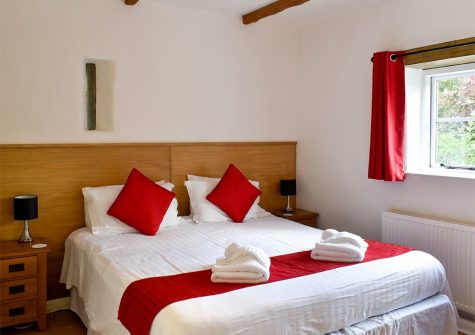 Bedroom #2 at Granary, Glebe House Cottages, Bridgerule