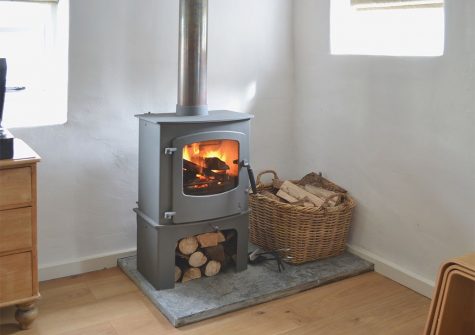 The living area at Granny McPhee's Cottage, Chilla