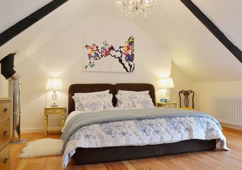 The bedroom at Granny McPhee's Cottage, Chilla