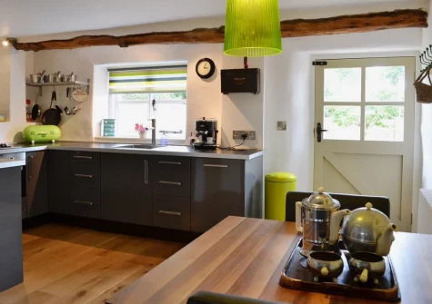 The kitchen at Granny McPhee's Cottage, West Chilla