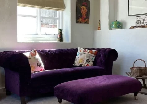 Granny McPhee's Cottage, West Chilla is a romantic barn conversion retreat, perfectly positioned within glorious countryside. Enjoy oak beams, rolling hills, enclosed gardens, and easy access to coastal attractions and Cornish experiences.