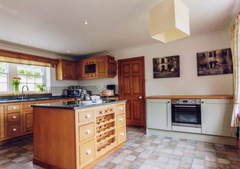The kitchen at Great Horner, Halwell