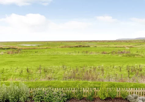 The view from the first floor balcony at Greenway Sandpiper, Westward Ho!