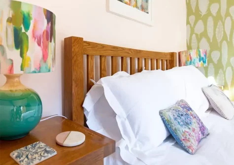 Bedroom #1 at Grindle Cottage, Woodbury Salterton